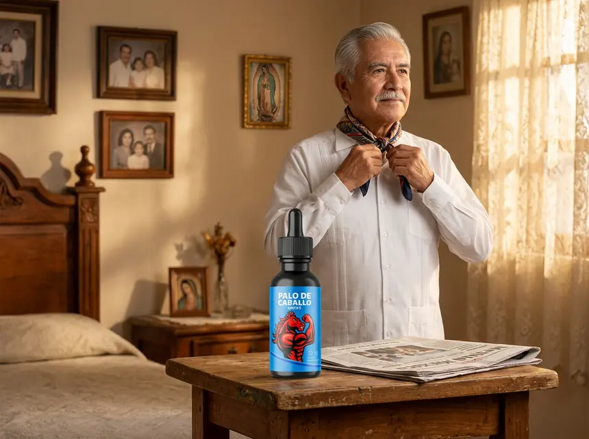 Abuelo activo y feliz