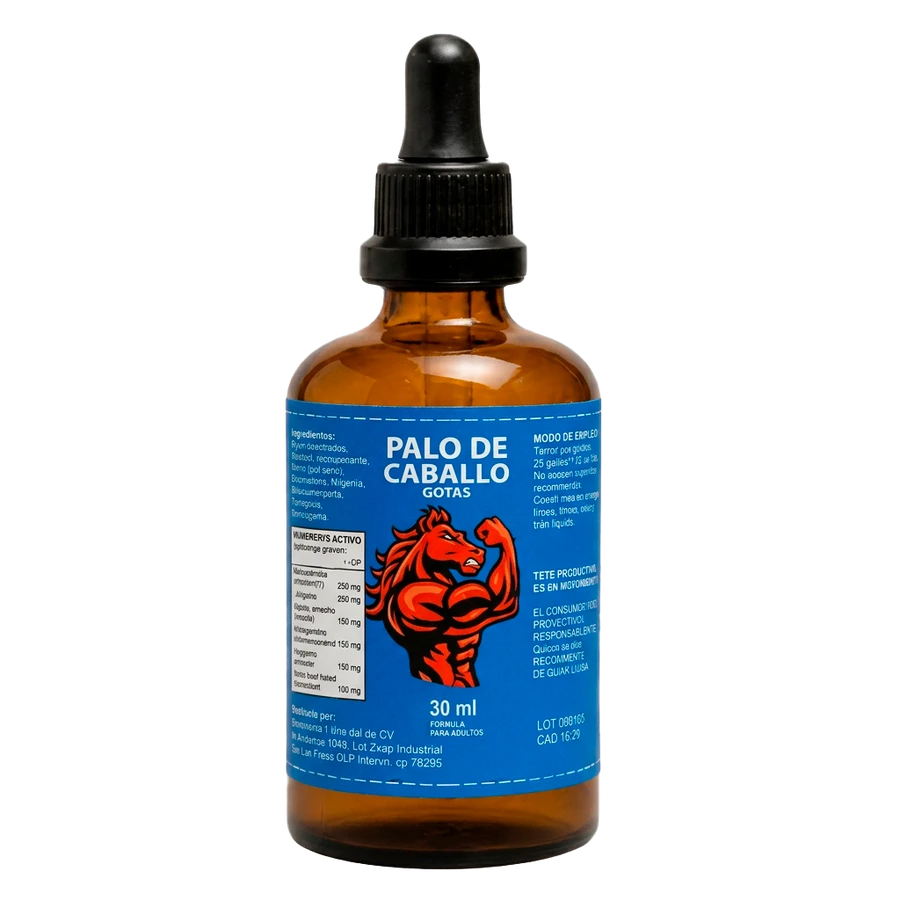 Palo de Caballo Gotas — frasco de 30 ml